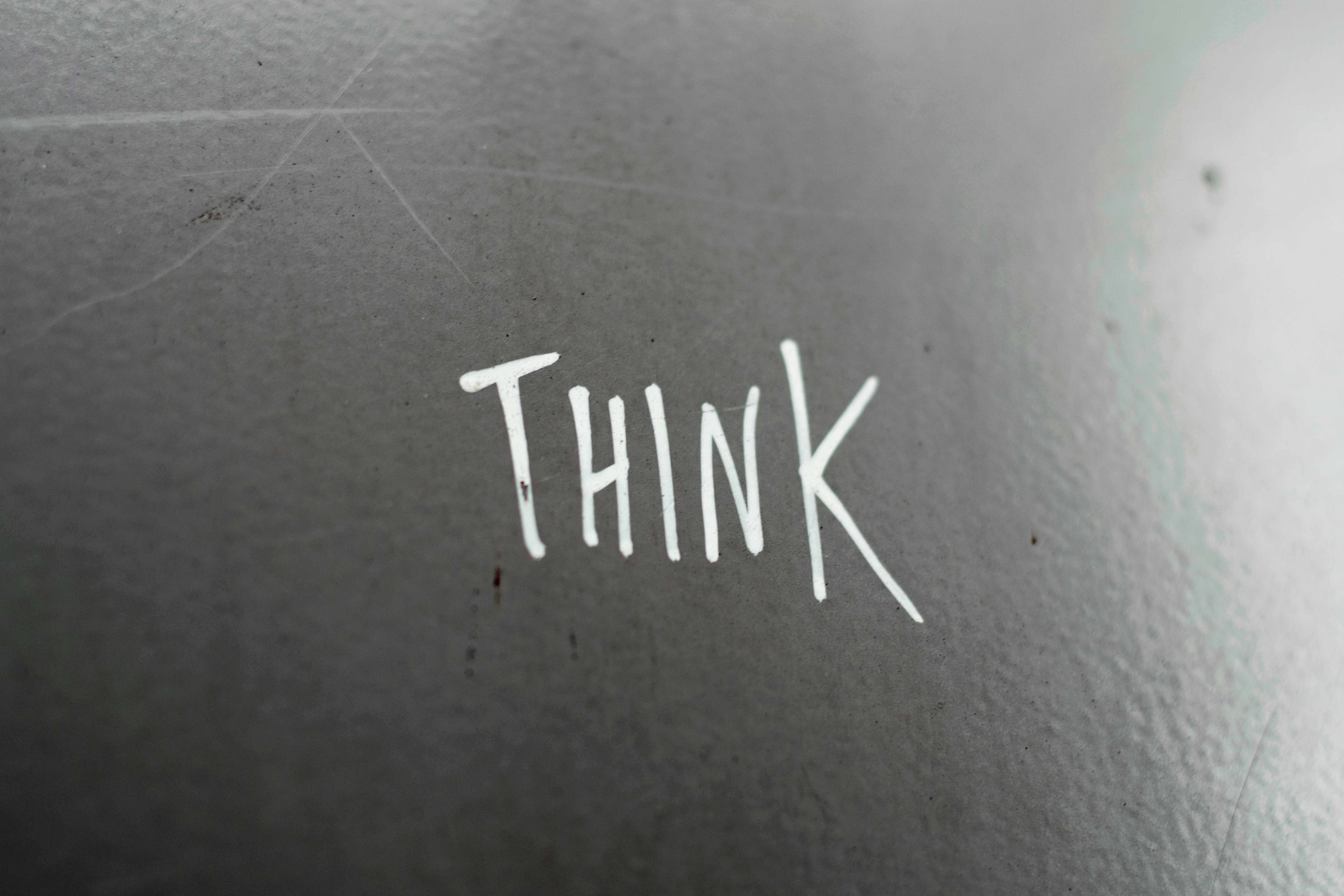 Blog 8  Think   by rob coates unsplash